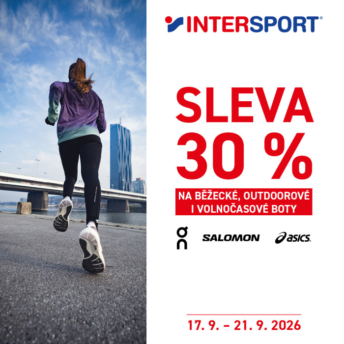 První slevy v novém INTERSPORTU